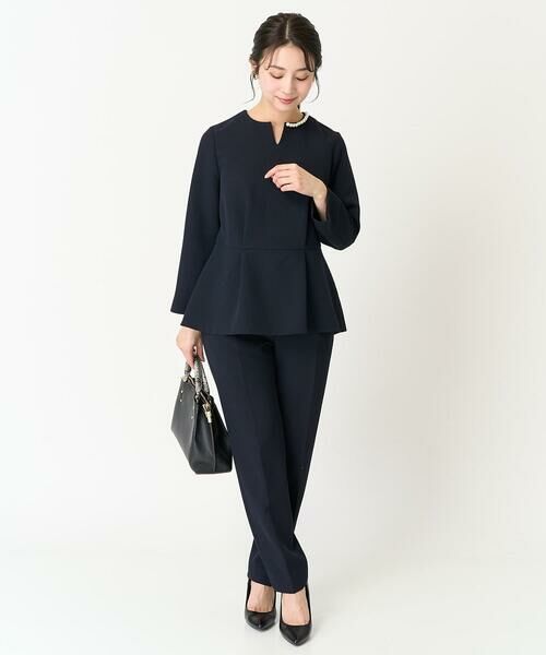 Maison de CINQ / メゾン ドゥ サンク チノ・ワークパンツ | 【小さいサイズ】ベーシックテーパードパンツ/制菌加工/洗える/セットアップ対応 | 詳細22