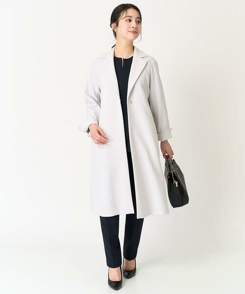 Maison de CINQ / メゾン ドゥ サンク チノ・ワークパンツ | 【小さいサイズ】ベーシックテーパードパンツ/制菌加工/洗える/セットアップ対応 | 詳細25