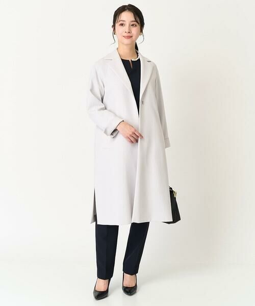 Maison de CINQ / メゾン ドゥ サンク チノ・ワークパンツ | 【小さいサイズ】ベーシックテーパードパンツ/制菌加工/洗える/セットアップ対応 | 詳細27