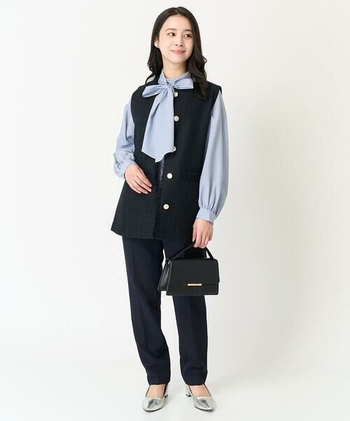 Maison de CINQ / メゾン ドゥ サンク チノ・ワークパンツ | 【小さいサイズ】ベーシックテーパードパンツ/制菌加工/洗える/セットアップ対応 | 詳細30