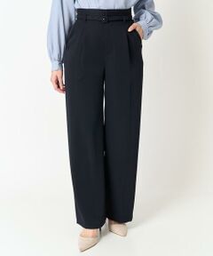 Maison de CINQ / メゾン ドゥ サンク その他パンツ | 【小さいサイズ】ハイウエストワイドパンツ/撥水加工/洗える/セットアップ対応