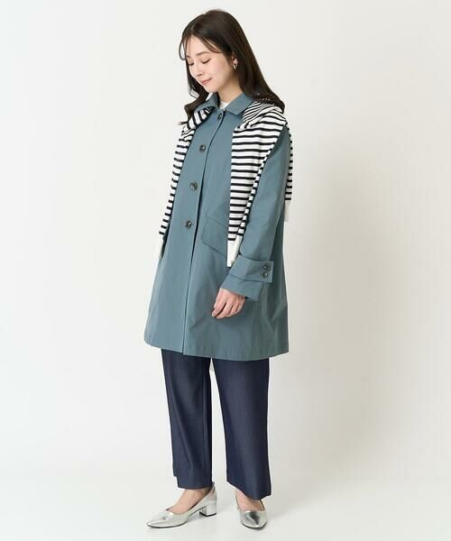 Maison de CINQ / メゾン ドゥ サンク カーディガン・ボレロ | 【小さいサイズ】ボーダー柄クルーネックカーディガン/洗える | 詳細20