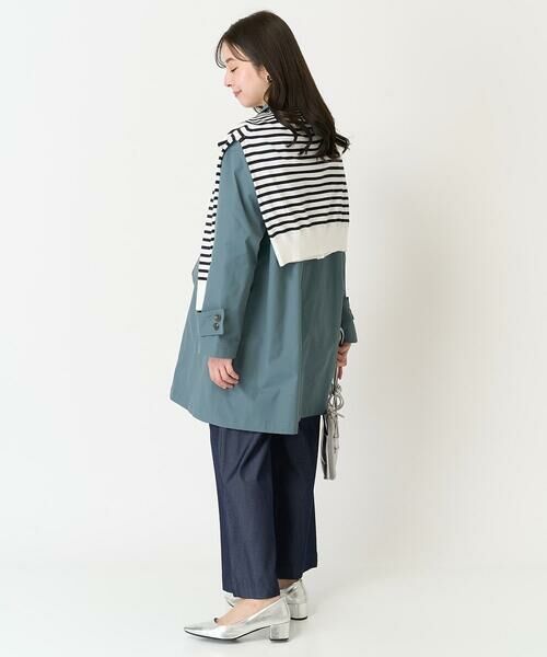 Maison de CINQ / メゾン ドゥ サンク カーディガン・ボレロ | 【小さいサイズ】ボーダー柄クルーネックカーディガン/洗える | 詳細21