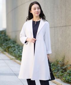 Maison de CINQ / メゾン ドゥ サンク その他アウター | 【小さいサイズ】ライトダブルクロスチェスターコート/洗える