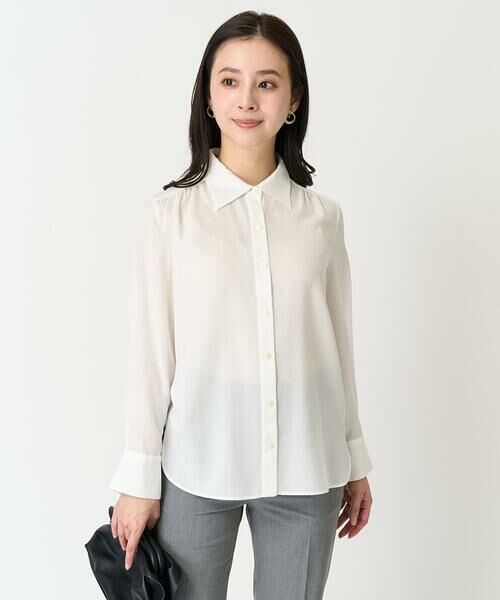 Maison de CINQ / メゾン ドゥ サンク シャツ・ブラウス | [小さいサイズ]ボウタイ付きブラウス | 詳細10