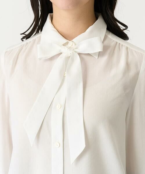 Maison de CINQ / メゾン ドゥ サンク シャツ・ブラウス | [小さいサイズ]ボウタイ付きブラウス | 詳細16