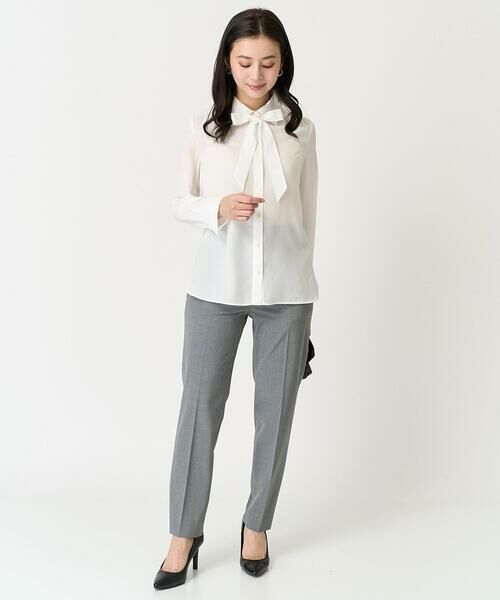 Maison de CINQ / メゾン ドゥ サンク シャツ・ブラウス | [小さいサイズ]ボウタイ付きブラウス | 詳細21