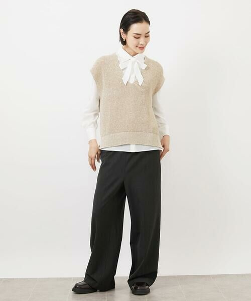 Maison de CINQ / メゾン ドゥ サンク シャツ・ブラウス | [小さいサイズ]ボウタイ付きブラウス | 詳細6