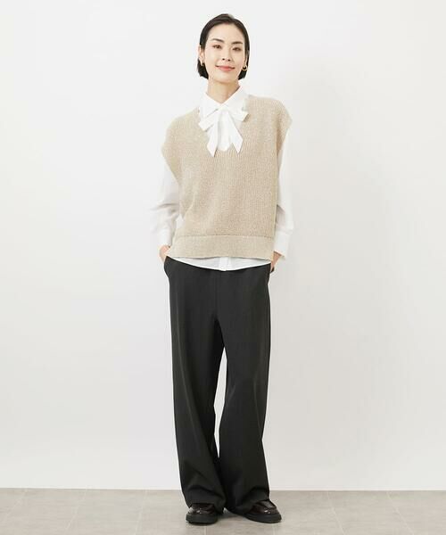 Maison de CINQ / メゾン ドゥ サンク シャツ・ブラウス | [小さいサイズ]ボウタイ付きブラウス | 詳細7