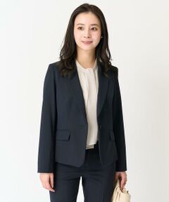 Maison de CINQ / メゾン ドゥ サンク テーラードジャケット | [小さいサイズ]ストレッチテーラードジャケット(セットアップ対応/2サイズあり/裏地なし)