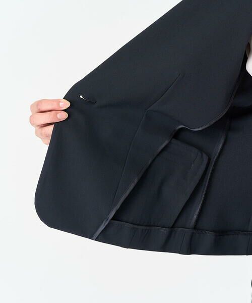 Maison de CINQ / メゾン ドゥ サンク テーラードジャケット | [小さいサイズ]ストレッチテーラードジャケット(セットアップ対応/2サイズあり/裏地なし) | 詳細14
