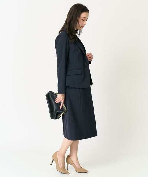 Maison de CINQ / メゾン ドゥ サンク テーラードジャケット | [小さいサイズ]ストレッチテーラードジャケット(セットアップ対応/2サイズあり/裏地なし) | 詳細28