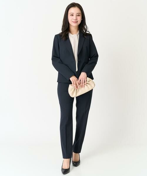 Maison de CINQ / メゾン ドゥ サンク チノ・ワークパンツ | [小さいサイズ]ストレッチテーパードパンツ(セットアップ対応) | 詳細12