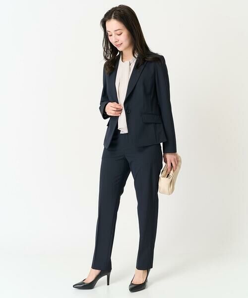 Maison de CINQ / メゾン ドゥ サンク チノ・ワークパンツ | [小さいサイズ]ストレッチテーパードパンツ(セットアップ対応) | 詳細14