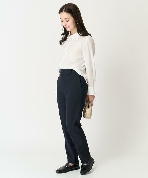 Maison de CINQ / メゾン ドゥ サンク チノ・ワークパンツ | [小さいサイズ]ストレッチテーパードパンツ(セットアップ対応) | 詳細18