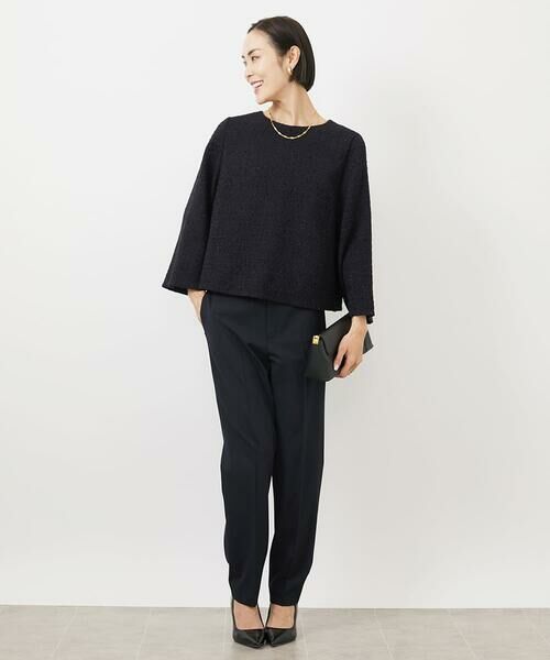 Maison de CINQ / メゾン ドゥ サンク チノ・ワークパンツ | [小さいサイズ]ストレッチテーパードパンツ(セットアップ対応) | 詳細21