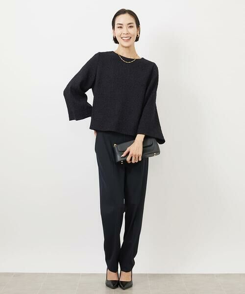 Maison de CINQ / メゾン ドゥ サンク チノ・ワークパンツ | [小さいサイズ]ストレッチテーパードパンツ(セットアップ対応) | 詳細22