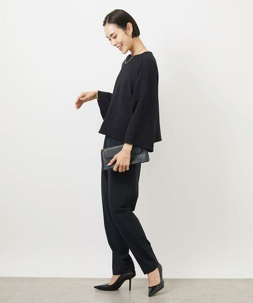 Maison de CINQ / メゾン ドゥ サンク チノ・ワークパンツ | [小さいサイズ]ストレッチテーパードパンツ(セットアップ対応) | 詳細23