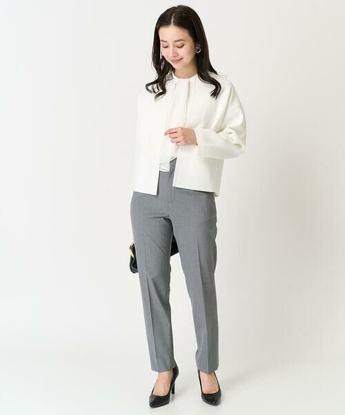 Maison de CINQ / メゾン ドゥ サンク チノ・ワークパンツ | [小さいサイズ]ストレッチテーパードパンツ(セットアップ対応) | 詳細26