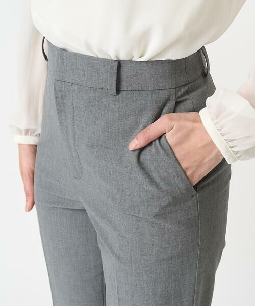 Maison de CINQ / メゾン ドゥ サンク チノ・ワークパンツ | [小さいサイズ]ストレッチテーパードパンツ(セットアップ対応) | 詳細8