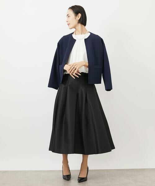 Maison de CINQ / メゾン ドゥ サンク カーディガン・ボレロ | [小さいサイズ]ノーカラーニットジャケット | 詳細20