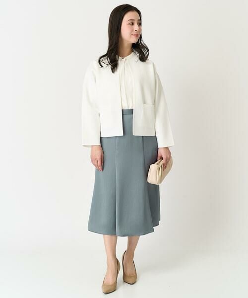 Maison de CINQ / メゾン ドゥ サンク カーディガン・ボレロ | [小さいサイズ]ノーカラーニットジャケット | 詳細25