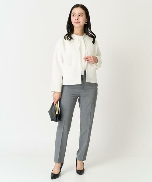 Maison de CINQ / メゾン ドゥ サンク カーディガン・ボレロ | [小さいサイズ]ノーカラーニットジャケット | 詳細27