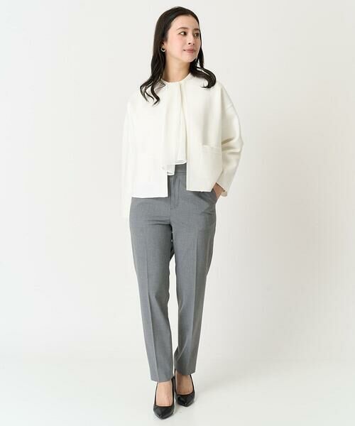 Maison de CINQ / メゾン ドゥ サンク カーディガン・ボレロ | [小さいサイズ]ノーカラーニットジャケット | 詳細28
