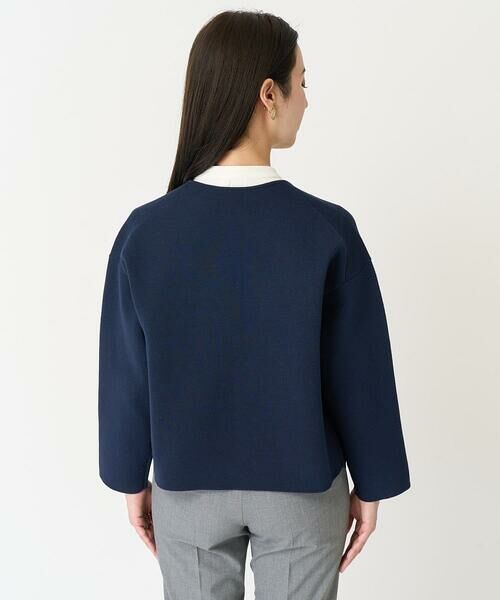 Maison de CINQ / メゾン ドゥ サンク カーディガン・ボレロ | [小さいサイズ]ノーカラーニットジャケット | 詳細5