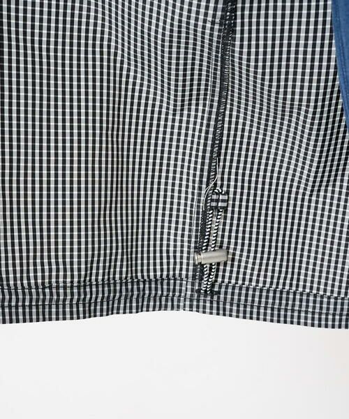 Maison de CINQ / メゾン ドゥ サンク ベスト | ギンガムチェックタフタロングベスト | 詳細14