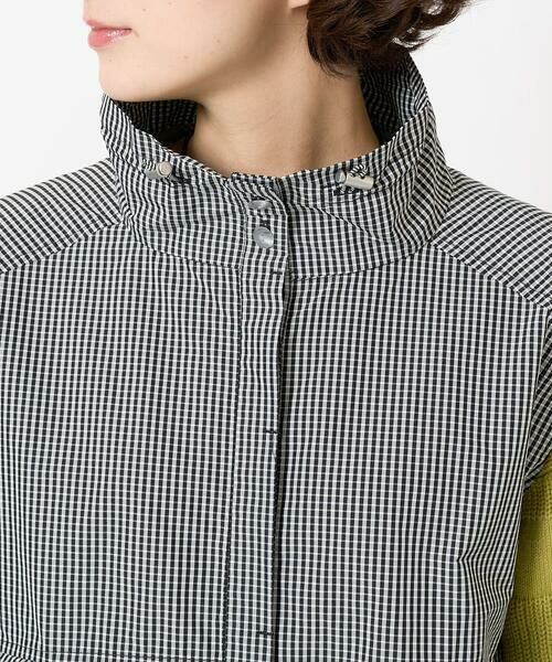 Maison de CINQ / メゾン ドゥ サンク ベスト | ギンガムチェックタフタロングベスト | 詳細7