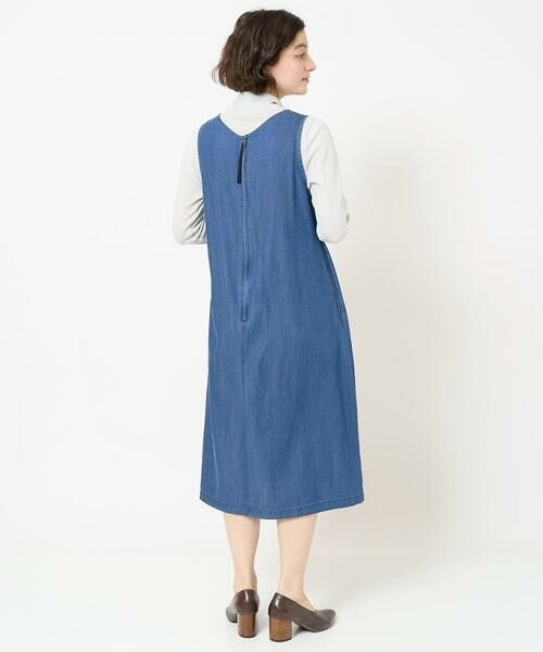 Maison de CINQ / メゾン ドゥ サンク ロング・マキシ丈スカート | フリクションデニムジャンパースカート | 詳細18