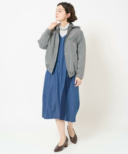 Maison de CINQ / メゾン ドゥ サンク ロング・マキシ丈スカート | フリクションデニムジャンパースカート | 詳細23