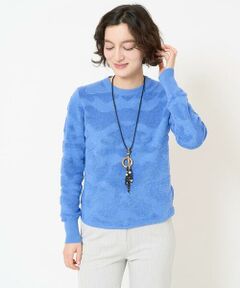 Maison de CINQ / メゾン ドゥ サンク ニット・セーター | 迷彩パイルジャガードニット