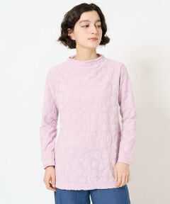 Maison de CINQ / メゾン ドゥ サンク カットソー | 更紗パイルジャカードプルオーバー