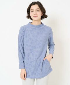 Maison de CINQ / メゾン ドゥ サンク カットソー | 更紗パイルジャカードプルオーバー