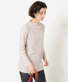 Maison de CINQ / メゾン ドゥ サンク カットソー | 更紗パイルジャカードプルオーバー