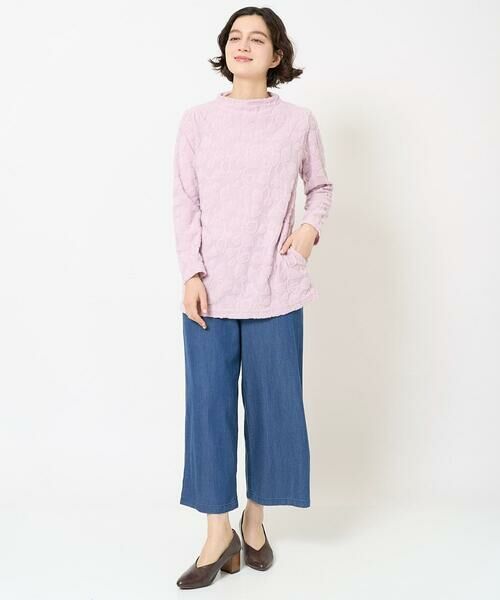 Maison de CINQ / メゾン ドゥ サンク カットソー | 更紗パイルジャカードプルオーバー | 詳細14