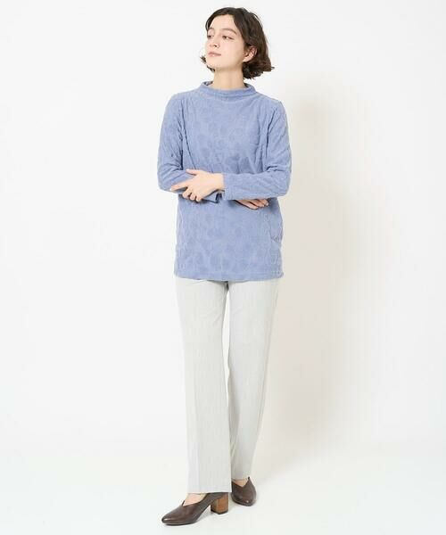 Maison de CINQ / メゾン ドゥ サンク カットソー | 更紗パイルジャカードプルオーバー | 詳細17