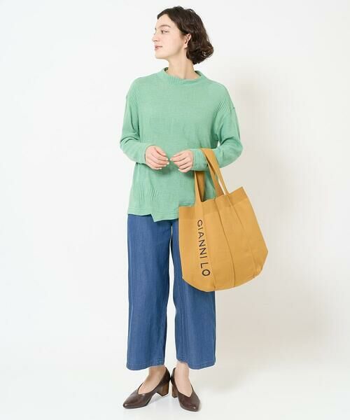 Maison de CINQ / メゾン ドゥ サンク カットソー | [日本製]リンクスドットジャガードカットソー | 詳細12