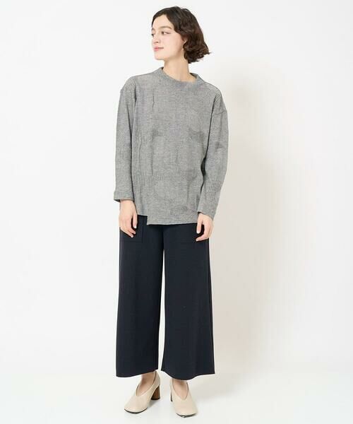 Maison de CINQ / メゾン ドゥ サンク カットソー | [日本製]リンクスドットジャガードカットソー | 詳細14