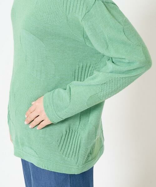 Maison de CINQ / メゾン ドゥ サンク カットソー | [日本製]リンクスドットジャガードカットソー | 詳細7