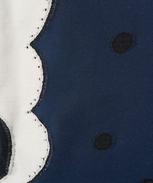 Maison de CINQ / メゾン ドゥ サンク カットソー | [日本製]ウール混ドットジャガードカットソー | 詳細14
