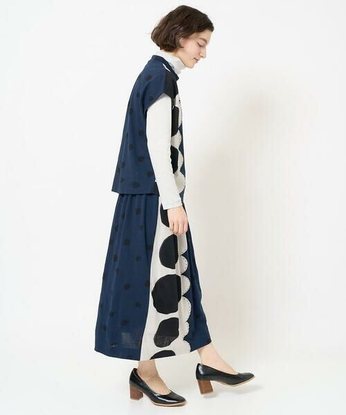 Maison de CINQ / メゾン ドゥ サンク カットソー | [日本製]ウール混ドットジャガードカットソー | 詳細18