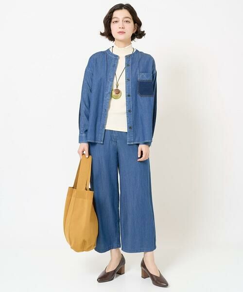 Maison de CINQ / メゾン ドゥ サンク その他パンツ | フリクションデニムワイドパンツ | 詳細12