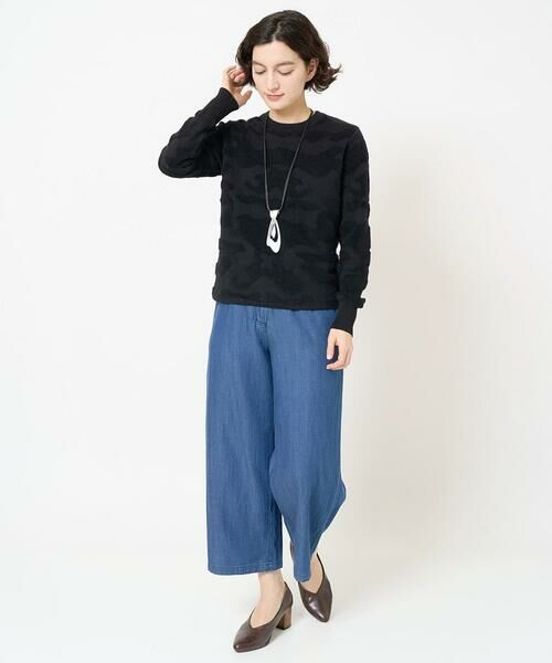 Maison de CINQ / メゾン ドゥ サンク その他パンツ | フリクションデニムワイドパンツ | 詳細22