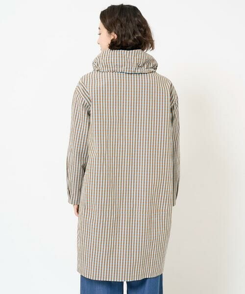 Maison de CINQ / メゾン ドゥ サンク その他アウター | オーガニックコットンチェックコート | 詳細11