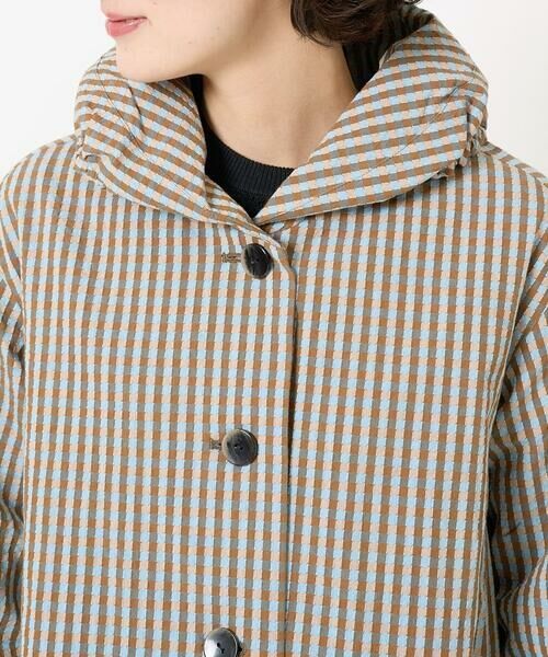 Maison de CINQ / メゾン ドゥ サンク その他アウター | オーガニックコットンチェックコート | 詳細12