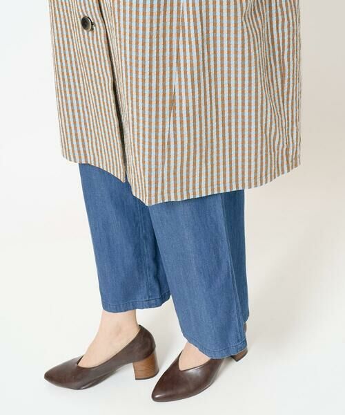 Maison de CINQ / メゾン ドゥ サンク その他アウター | オーガニックコットンチェックコート | 詳細15