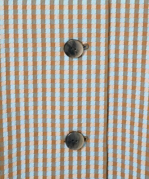 Maison de CINQ / メゾン ドゥ サンク その他アウター | オーガニックコットンチェックコート | 詳細16